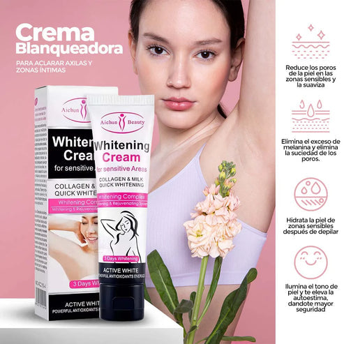 Crema Aclarante Whitening Cream® - Partes intimas
