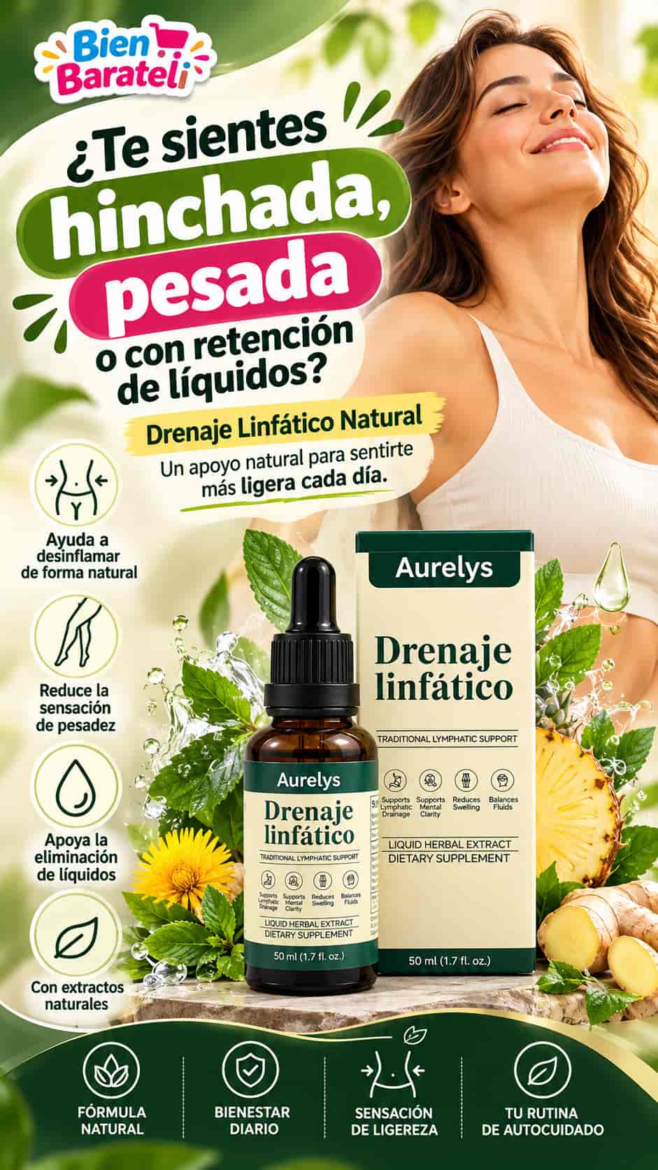 Drenaje Linfático Natural Bien Barateli