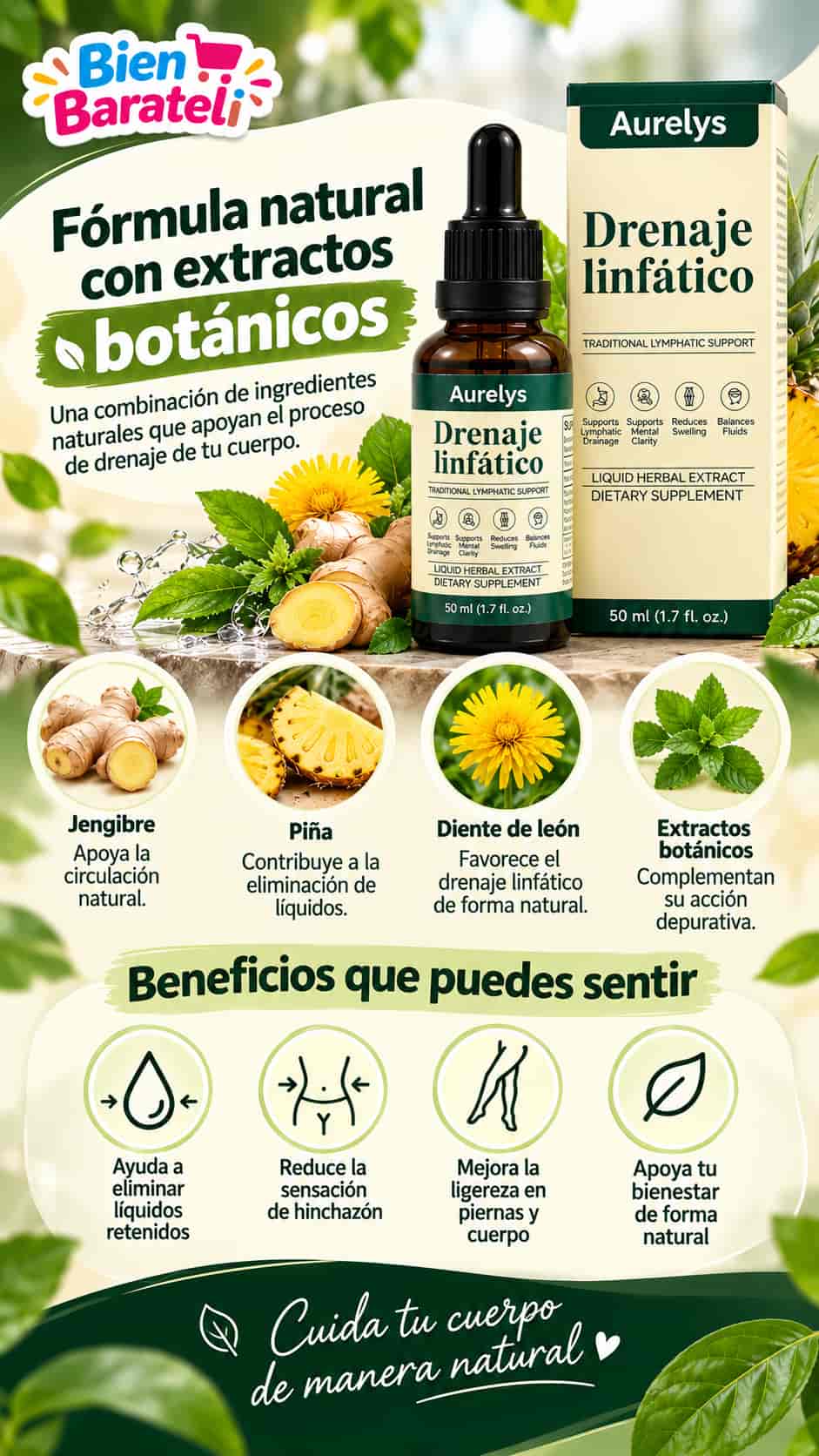 Drenaje Linfático Natural Bien Barateli