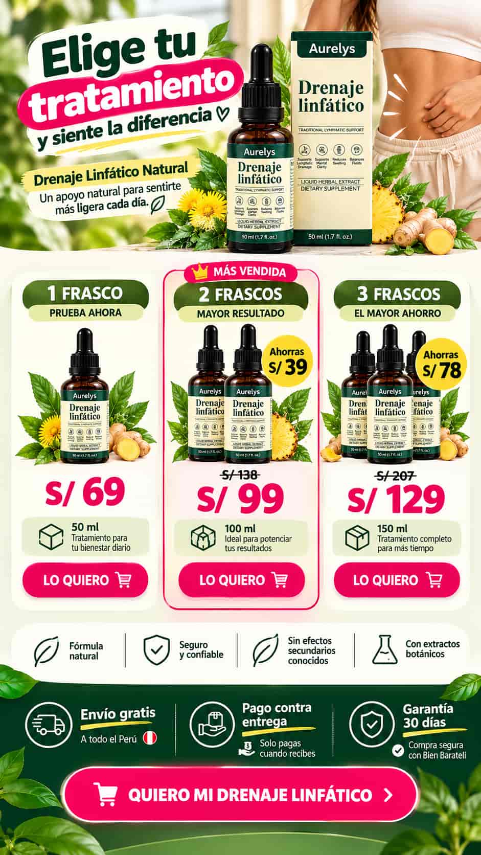 Drenaje Linfático Natural Bien Barateli