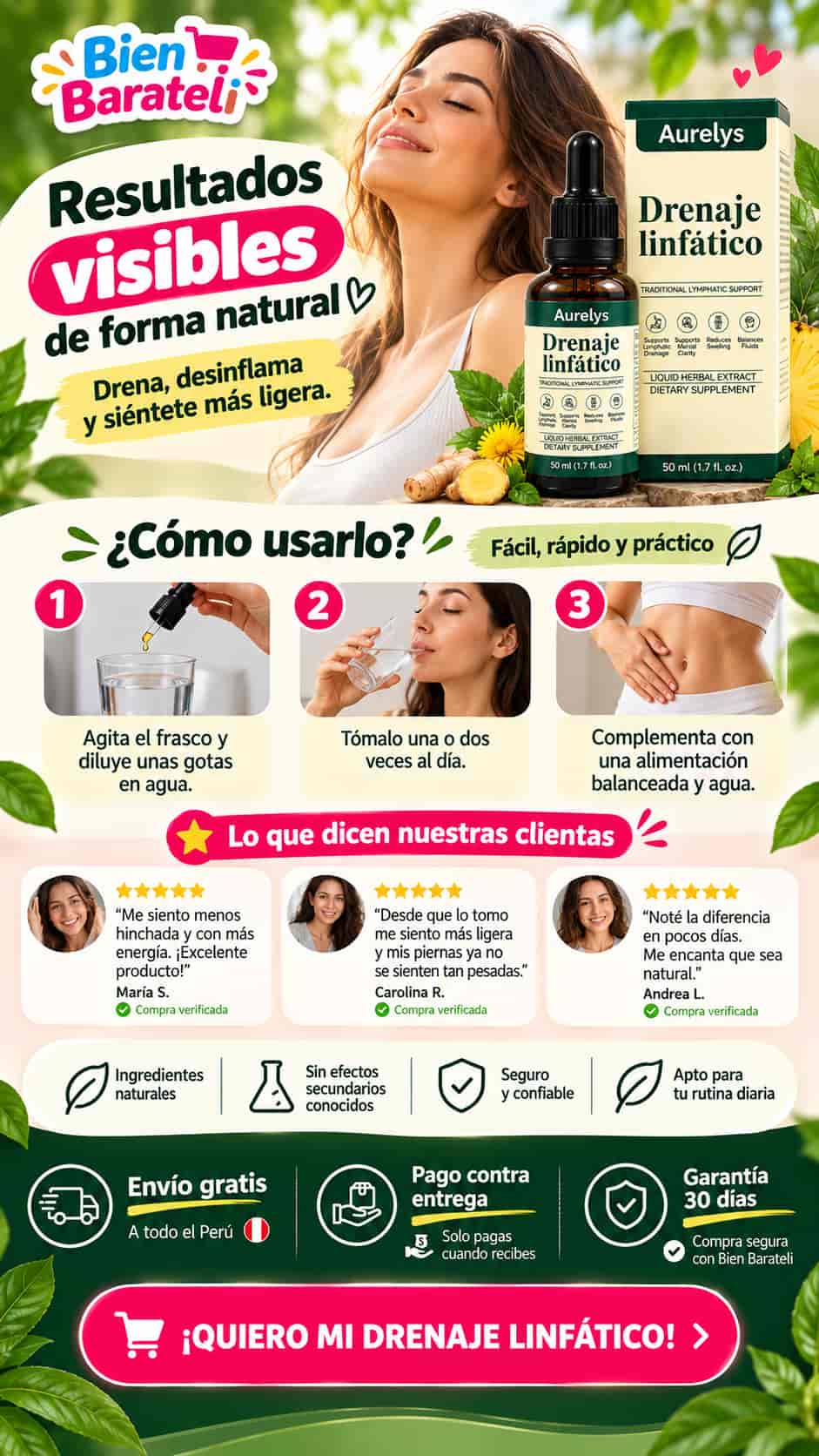 Drenaje Linfático Natural Bien Barateli