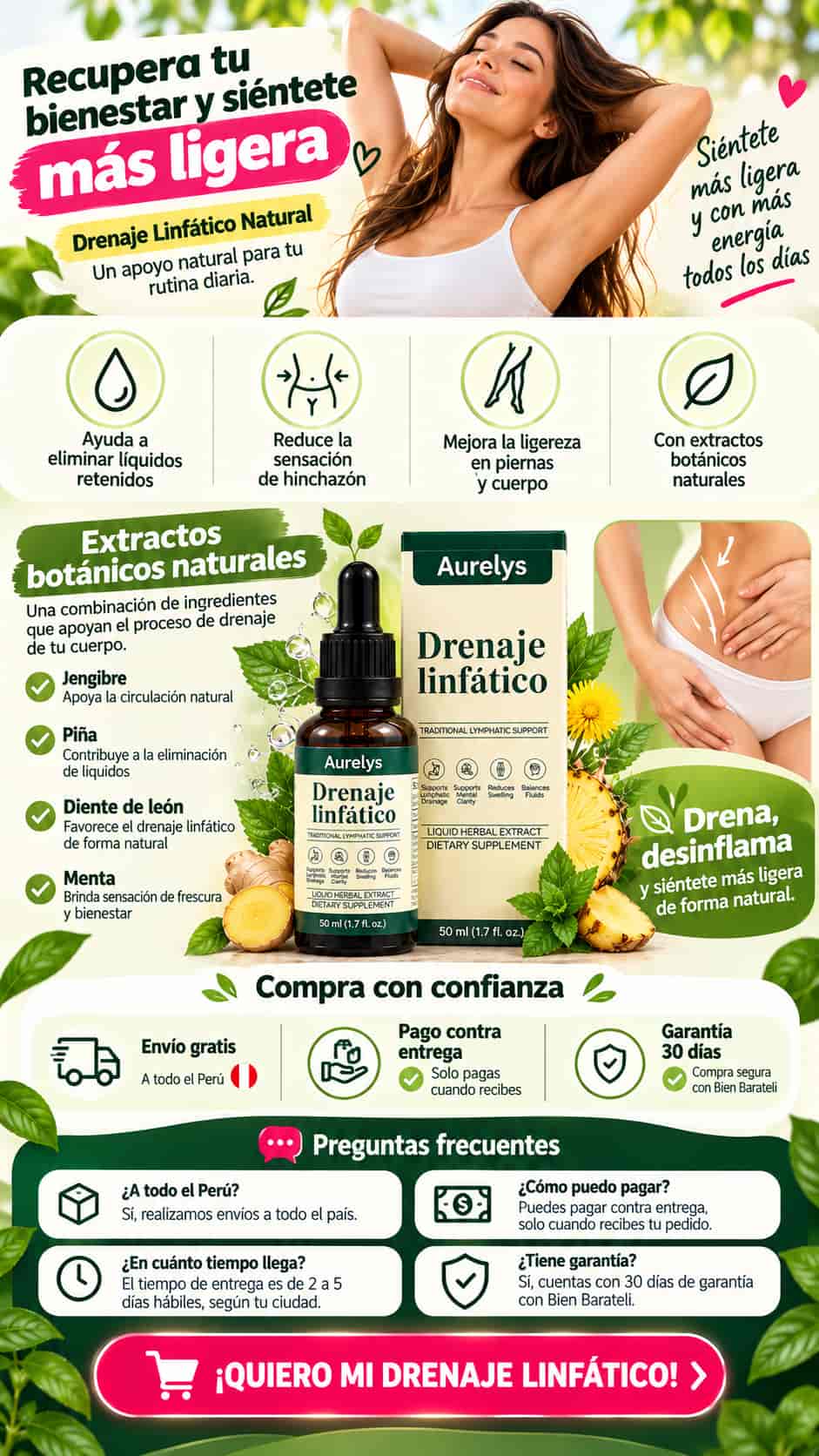 Drenaje Linfático Natural Bien Barateli